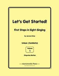 Let's Get Started! Digital File Reproducible PDF cover Thumbnail